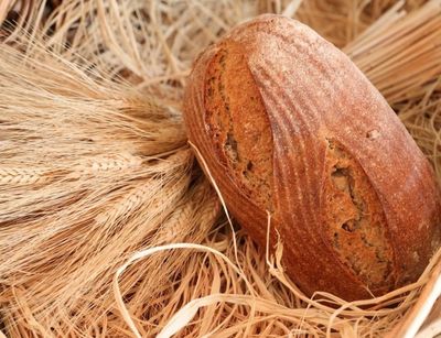 Ekşi Mayalı Tam Buğday Cevizli Ekmek (530 gr.) (Vegan)