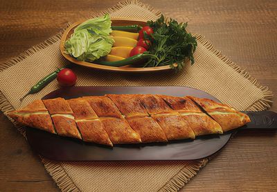 Mini Kavurmalı Sade Pide