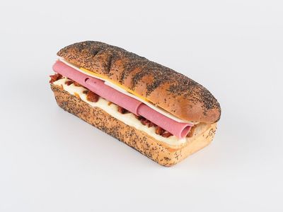 Cheddar Peynirli Dana Jambonlu Panini