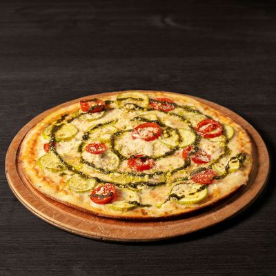 Vegan Kabaklı Pizza (Küçük)