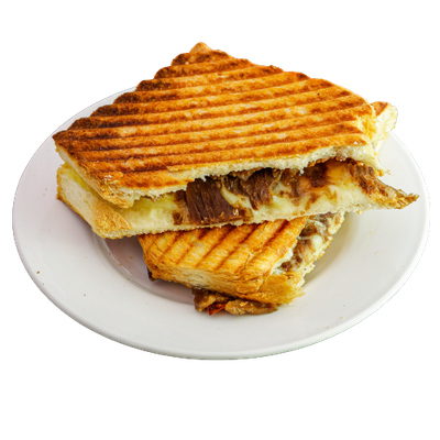 Kavurmalı Kaşarlı Tost