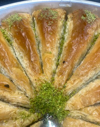 Fıstıklı Havuç Dilimi Baklava