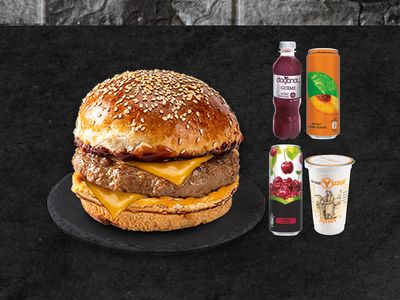 Burger Menü (Tek Köfte)