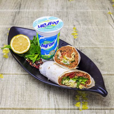 Çiğ Köfte Dürüm & Ayran Menü