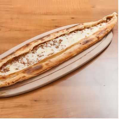 Kıymalı Kaşarlı Pide (Açık)