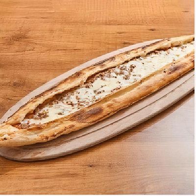Kavurmalı Kaşarlı Pide (Açık)