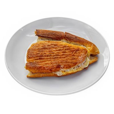 Yarım Ekmek Arası Çift Kaşarlı Tost