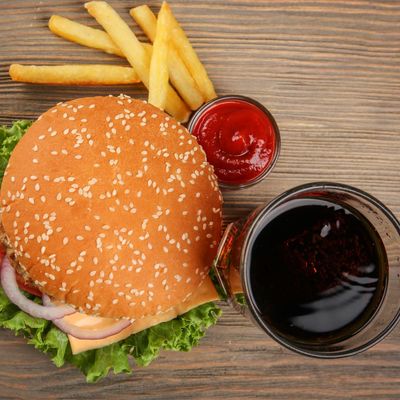 Triplex Burger Menü