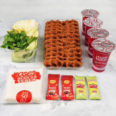 Çiğ Köfte (500 gr.) & Turşu Suyu Menü 2