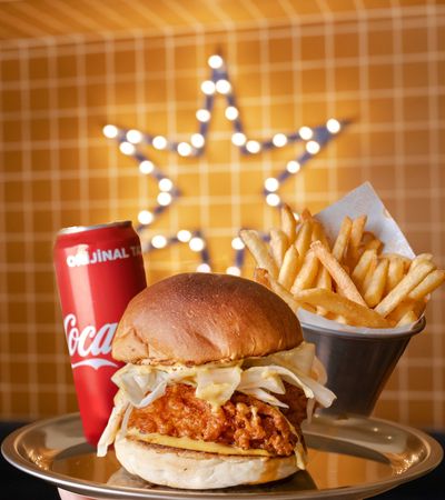 Spicy Acı Nashville Burger Menü