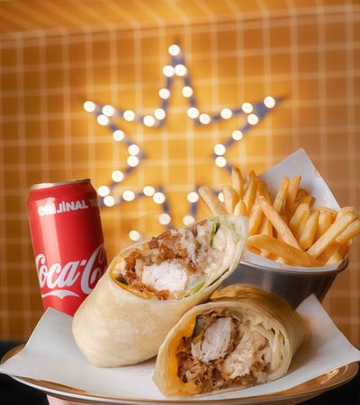 Coni Çıtır Cheddar Dürüm Menü