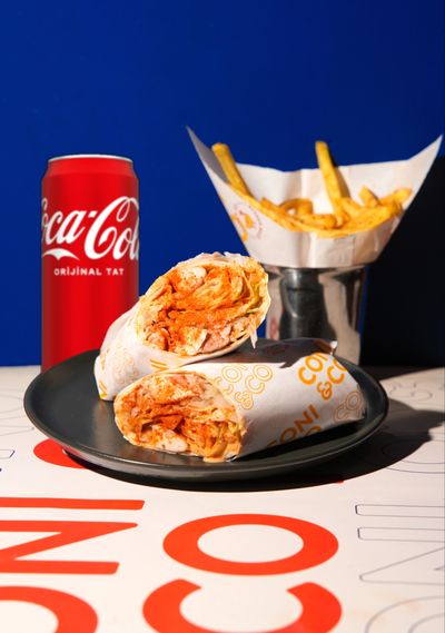 Coni Çıtır Spicy Acı Nashville Dürüm Menü