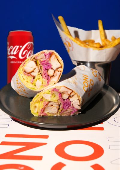 Coni Çıtır Ballı Hardal Dürüm Menü