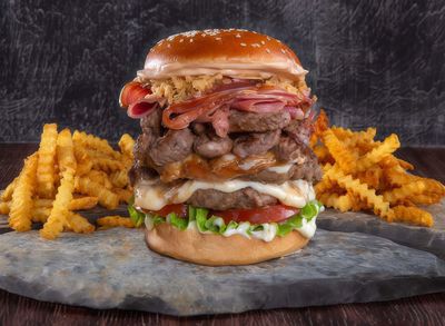 Smokehouse Double Smash Burger