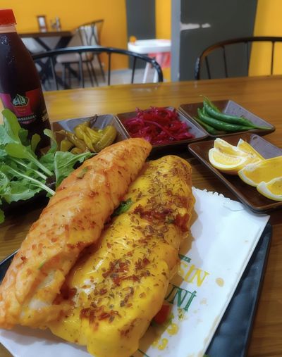 Ekmek Arası Cheddarlı Tavuk Tantuni