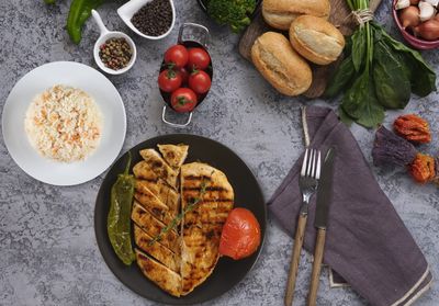 Izgara Tavuk & Pirinç Pilavı