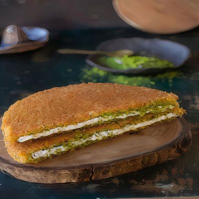 Kaymaklı Peynirli Yarı Yarıya Künefe (3 Kişilik)