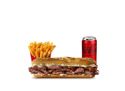 Füme Kaburga Peynirli Baget Menü