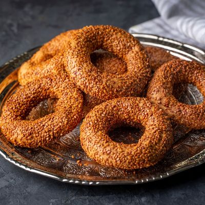 Sade & Susamlı Kandil Simidi (Kutu)