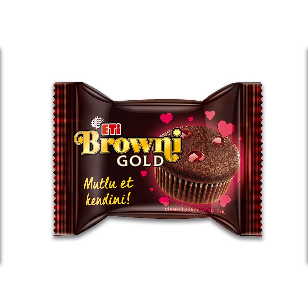 Eti Brownie Gold Vişneli (45 gr.)