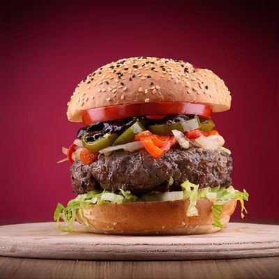Barbeque Burger (Acı)