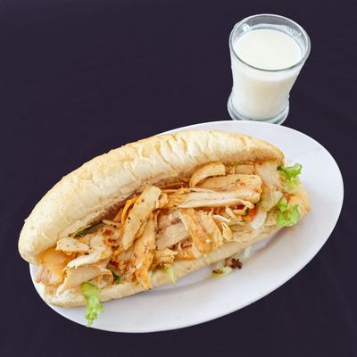 Yarım Ekmek Arası Tavuk Döner Menü