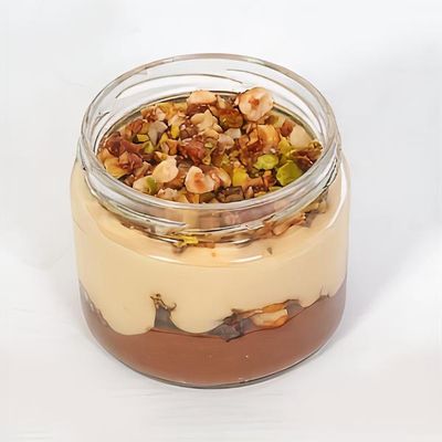 Krokanlı Çikolatalı Cup