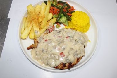 Mantar Soslu Izgara Tavuk