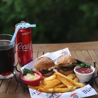 Kids Burger Menü
