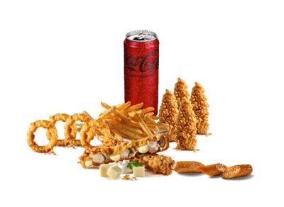 Cajun Karışık Sepet Menü