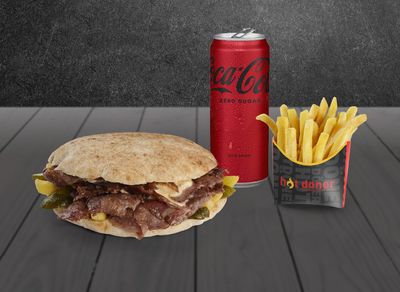 Tombik Ekmek Arası Et Döner Menü