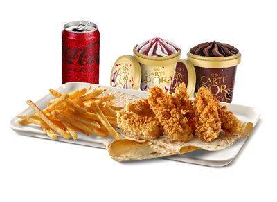 Algida Menüsü (Cajun Baharatlı Tavuk Sepeti)