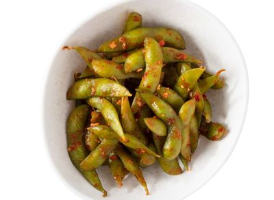 Chili Garlic Soslu Edamame
