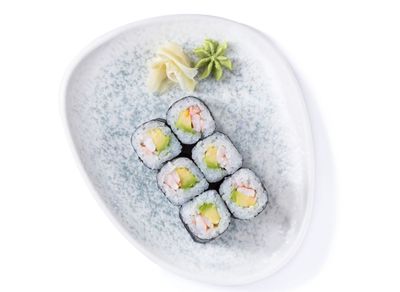 Avocado Ebi Roll (6 Adet)