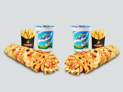 Tavuk Döner Porsiyon Menü