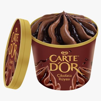 Algida Carte d'Or Mini Cup Çikolata Rüyası (110 ml.)