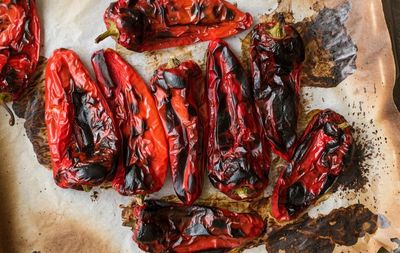 Közlenmiş Biber & Domates