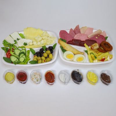 Double Lüks Kahvaltı Tabağı (35 Çeşit)