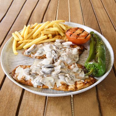 Kremalı Mantarlı Tavuk