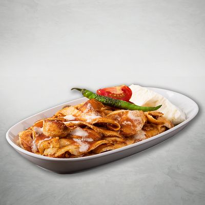 İskender (Tavuk Dönerden) (100 gr.)