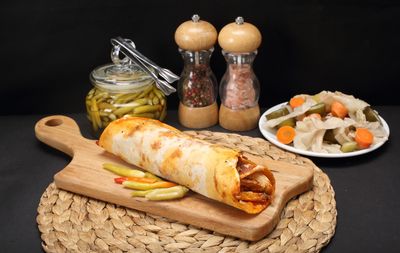 Antakya Usulü Köri Soslu Tavuk Döner Dürüm (100 gr.)