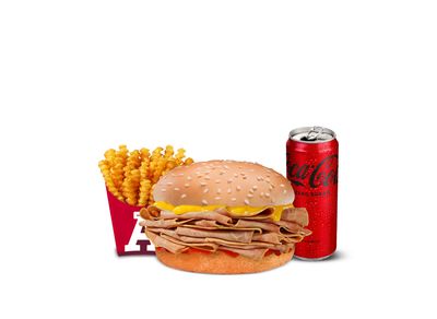 Beef'n Cheddar Jr. Menü