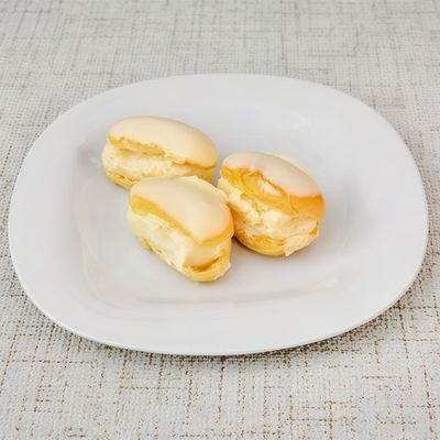 Beyaz Çikolatalı Mini Ekler (1 kg.)