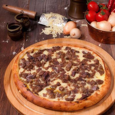 Kavurmalı Kaşarlı Pide