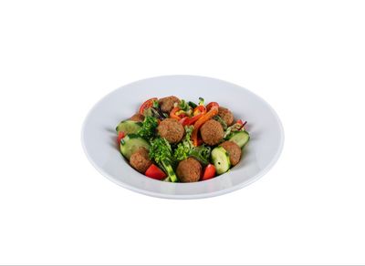 Falafel Akdeniz Salata