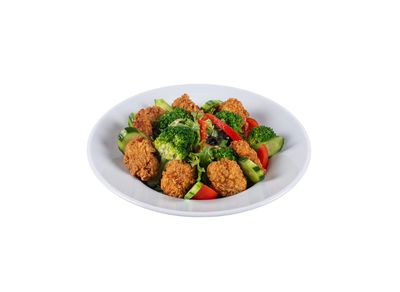 Çıtır Tavuk Akdeniz Salata