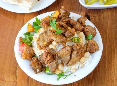 Ciğerli & Tavuklu Pilav