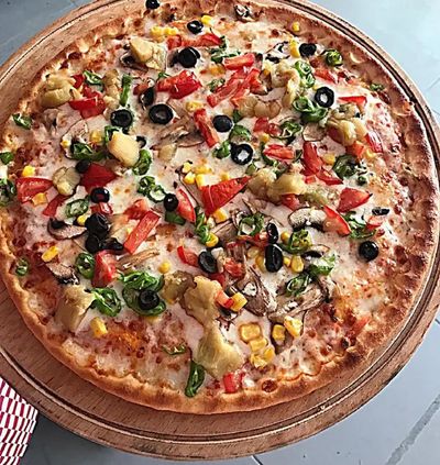 Vejetaryen Pizza (28-30 cm.)