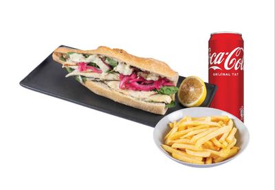 Ekmek Arası Levrek Menü