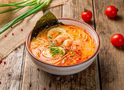 Karidesli Thai Çorba